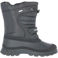 Trespass Dodo Winter Snow Boots in Black | Size: 5