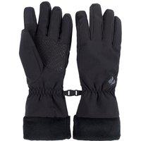 SOCKSHOP Heat Holders Women's 1 Pair Kenai Soft Shell Gloves in Black | Size: Medium/Large