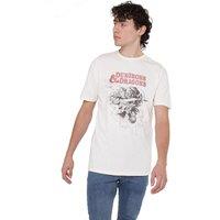Dungeons & Dragons Men's Barbarian Sketch T-Shirt Natural | Size: Large