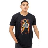 Bruce Lee Men's Attack T-Shirt Black | Size: Medium