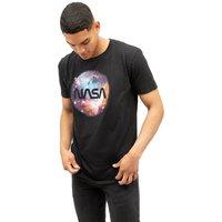 NASA Men's Galaxy T-Shirt in Black | Size: 4XL