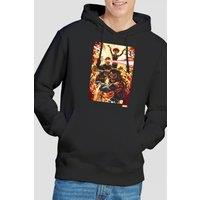 X-Men Men's Wolverine Cyclops Jean Grey Hoodie Black | Size: Small
