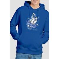 Star Wars Men's Blast Off-R2D2 Hoodie Royal | Size: Small