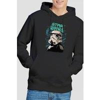 Star Wars Men's Trooper Street Glare Hoodie Black | Size: XL