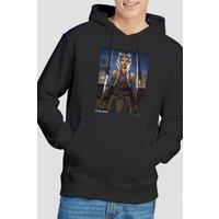 Star Wars Men's Heroic Ahsoka Hoodie Black | Size: XL
