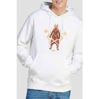 Star Wars Men's Ahsoka The Warrior Hoodie White | Size: Large