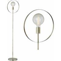 First Choice Lighting Hailey - Brushed Gold Floor Lamp