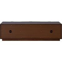 Orsina Modern Media Unit | Elegant Design Corner TV Stand For Livingroom, Versatile Modern TV Stand For Bedroom in Brown