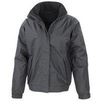 Result Core Men's Channel Jacket in Black | Size: XL
