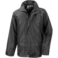Result Core Men's Waterproof Jacket in Black | Size: 2XL