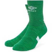 Umbro Men's Protex Gripped Ankle Socks in Emerald | Size: 8-11