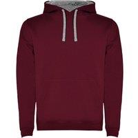 ROLY Men's Urban Hoodie in Maroon | Size: Medium