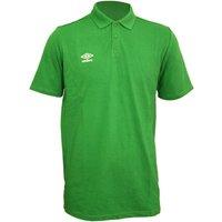 Umbro Men's Essential Polo Shirt in Green | Size: Small