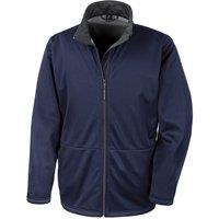Result Core Men's Waterproof Soft Shell Jacket in Navy | Size: 2XL