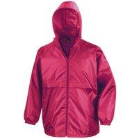 Result Core Men's Plain Blue Windbreaker in Pink | Size: XL