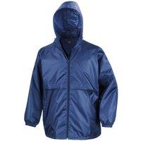 Result Core Men's Plain Blue Windbreaker | Size: 2XL