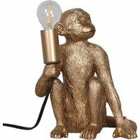 First Choice Lighting Gold Monkey Table Lamp or Beside Light