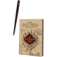 Harry Potter Wand A5 Notebook & Pen Set in Brown