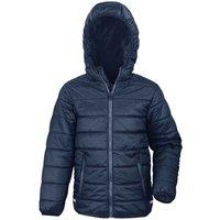 Result Core Soft Padded Jacket in Navy | Size: 5-6 Years