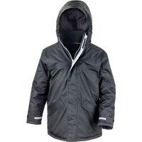 Result Core Winter Parka in Black | Size: 5-6 Years