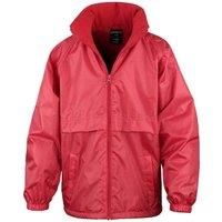 Result Core Fleece Lined Jacket in Red | Size: 7-8 Years