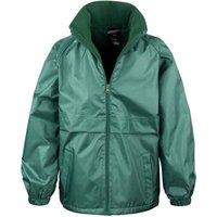 Result Core Fleece Lined Jacket in Bottle Green | Size: 5-6 Years