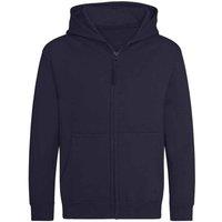AWDis Cool Zoodie Full Zip Hoodie in Mid Navy | Size: 5-6 Years
