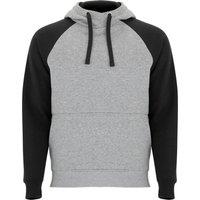 ROLY Badet Two Tone Drawstring Hoodie in Pale Grey | Size: 3-4 Years
