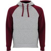 ROLY Badet Two Tone Drawstring Hoodie in Light Grey | Size: 3-4 Years