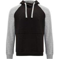ROLY Badet Two Tone Drawstring Hoodie in True Black | Size: 3-4 Years