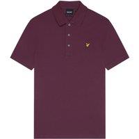 Lyle & Scott Men's Plain Polo Shirt in Scarlet | Size: Small
