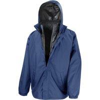 Result Core Men's 3 in 1 Waterproof Jacket in Navy | Size: Large
