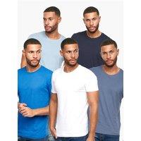 Duck&Cover Men's Errington Pack A T-Shirt 5pk | Size: Small