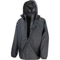 Result Core Men's 3 in 1 Jacket in Black | Size: Medium