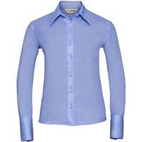Russell Collection Women's Ultimate Long-Sleeved Shirt in Light Blue | Size: 22