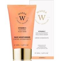 WARDA Skin Glow Boost Vitamin C Anti-Aging Moisturiser 50ml in White