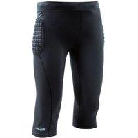 Precision Padded 3 4 Baselayer Goalkeeper Thermal Bottoms in Black | Size: Large