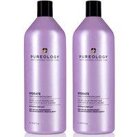 Pureology Hydrate Conditioner 1000ml Double in Clear