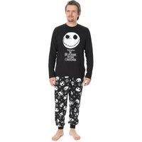 Disney Men's Long Sleeve Long Leg Pyjama Set | Multicoloured | Official Merch | Size: Medium