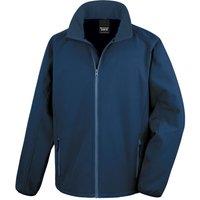 Result Core Men's Printable Soft Shell Jacket in Dark Navy | Size: 2XL