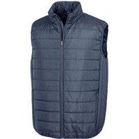 Result Core Men's Promo Padded Body Warmer in Navy | Size: Small
