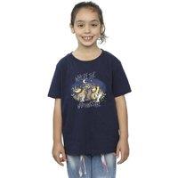 Where The Wild Things Are Girl's Cotton T-Shirt in Navy | Size: 3-4 Years