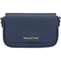 Miramar Flap Crossbody Logo Strap Bag Dark Blue
