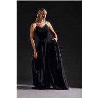 Tall Chiffon Wide Leg Jumpsuit
