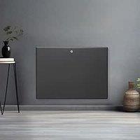 Futura 1500W Grey Electric Panel Radiator Heater Wall Mounted Thermostat