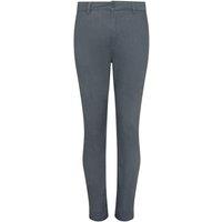 So Denim Men's Adam Slim Chinos in Light Grey | Size: 28R