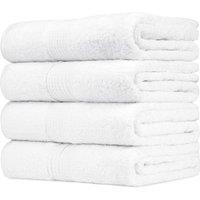CityComfort Pack Of 4 Towels in White