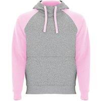 ROLY Badet Two Tone Drawstring Hoodie in Mid Grey | Size: 3-4 Years