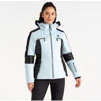 Dare 2b Women's Enlighten Waterproof Ski Jacket in Light Blue | Size: 14