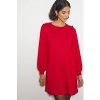 Monsoon Women's Susie Mini Jumper Dress Red | Size: Small